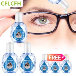 6Pcs Eyesight Improvement Eye Drops Relief Visual Fatigue Excessive Eye Use Improve Blurred Vision Dry Eyes Myopia Reversal Drop