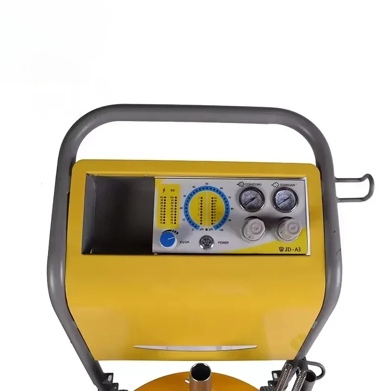 رش المسحوق الصناعي آلة طلاء المسحوق الكهروستاتيكي الذكي لرش الطلاء المعدني