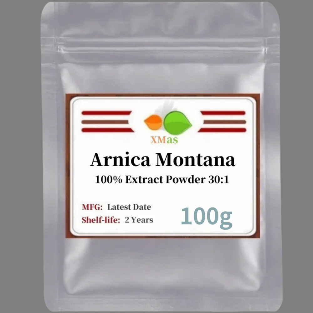 Factory Direct Sale Arnica Montana Extract Powder 20:1 for Skincare Formulas | Beauty Peptide Cosmetic Raw Material