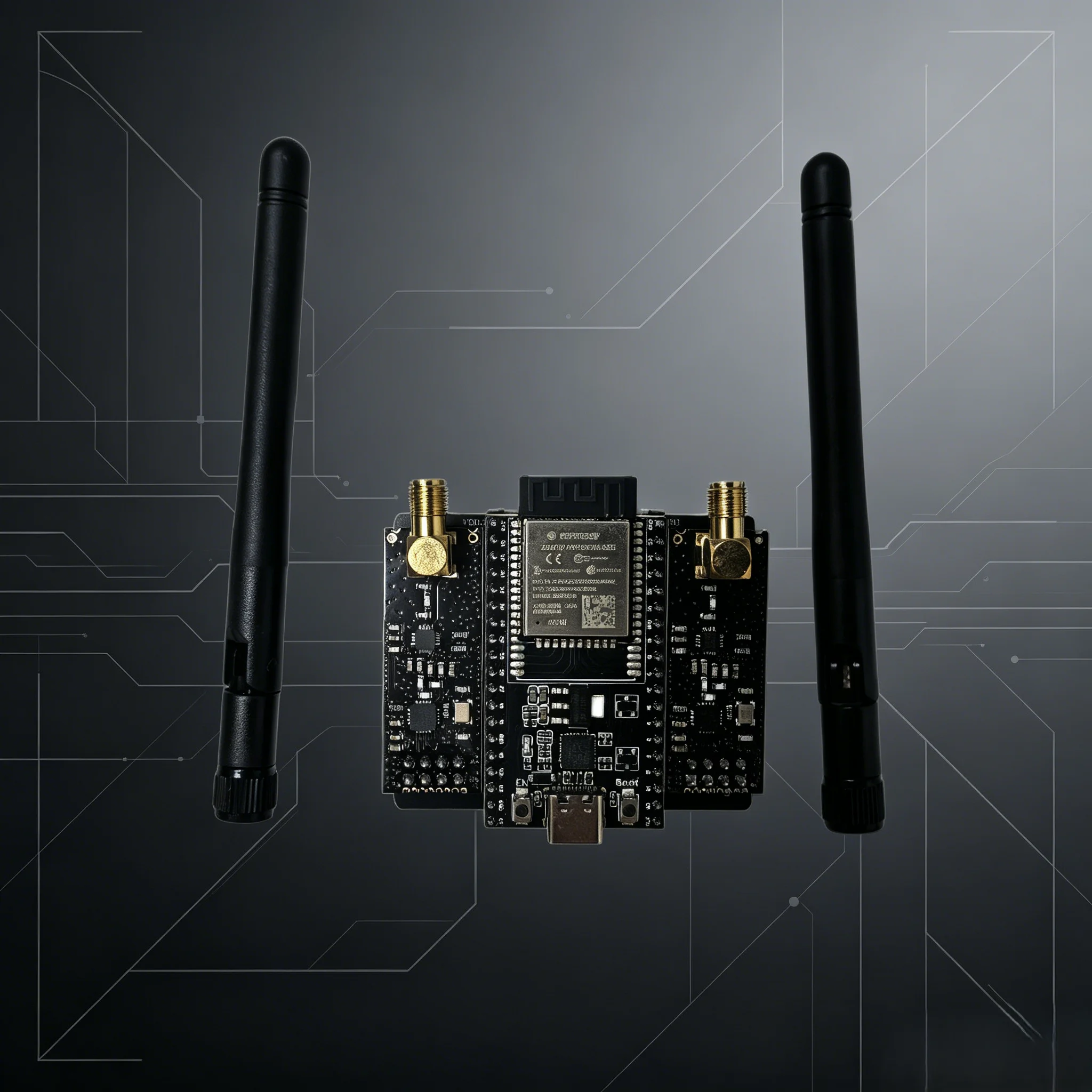 �y�Z�[�����zESP32 DevKitC �J���{�[�h NRF24L01 PA LNA 2.4GHz ���C�����X���W���[���AIoT �v���W�F�N�g�p Bluetooth �Ή��M���u�[�X�^�[