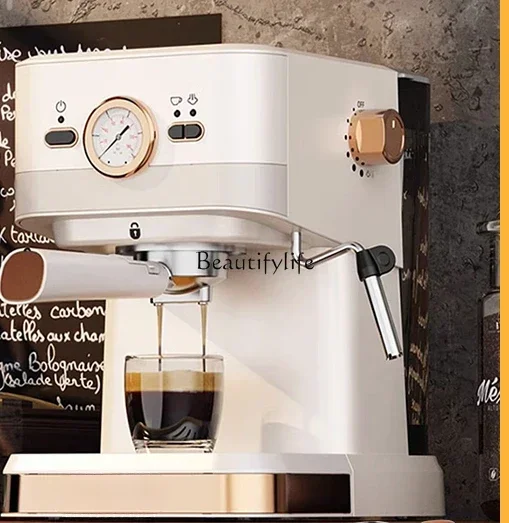

NN Coffee machine small semi-automatic all-in-one machine high pressure extraction espresso steam milk frother