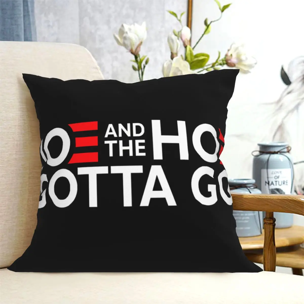 JO AND THE HO GOTTA GO Not Deformed Coziness Skin-Friendly Cozy Decorative Pillow Enjoy The Comfort Anti-Pilling Bed Pillow