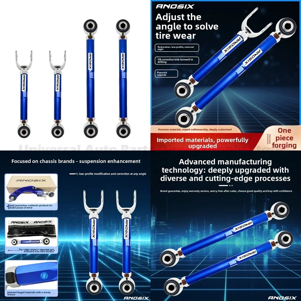 For BMW X1 E84 X3 F25 X4 F26 Rear Adjustable Control Arm Camber and Toe Adjustment Kit for Four-Wheel Alignment Premium Durable
