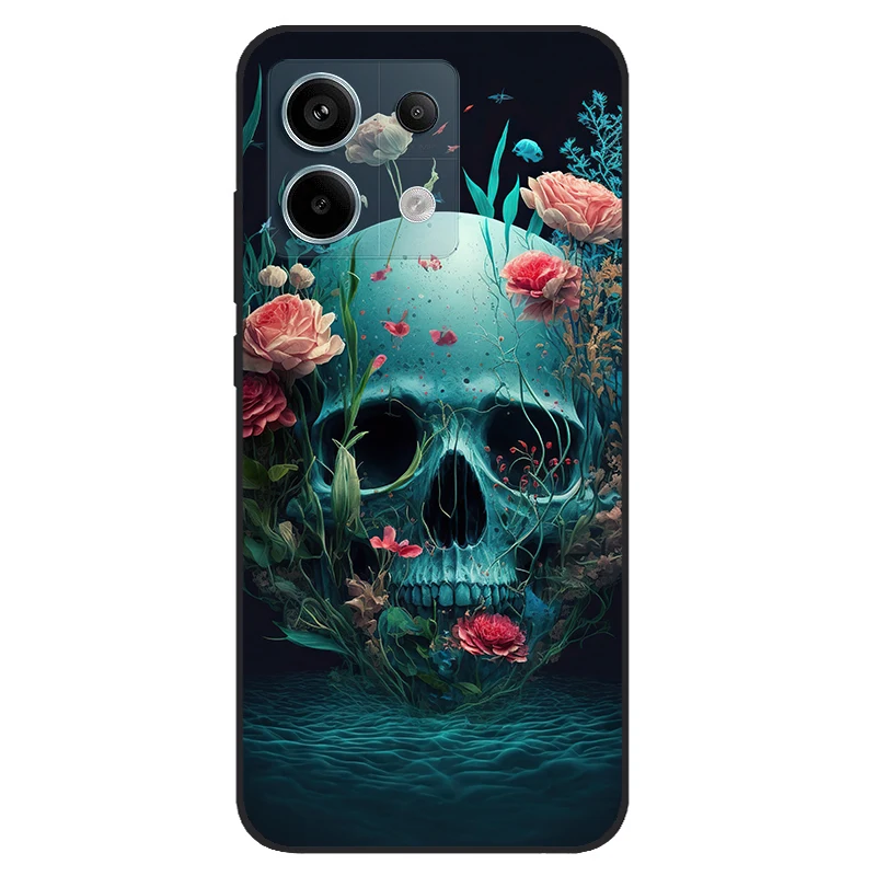 حافظة لهاتف Redmi Note 13 Pro 4G مقاومة للصدمات من السيليكون الناعم من مادة البولي يوريثان الحراري لهاتف Xiaomi Redmi Note 13 Pro 4G Funda Capa Cartoon #6