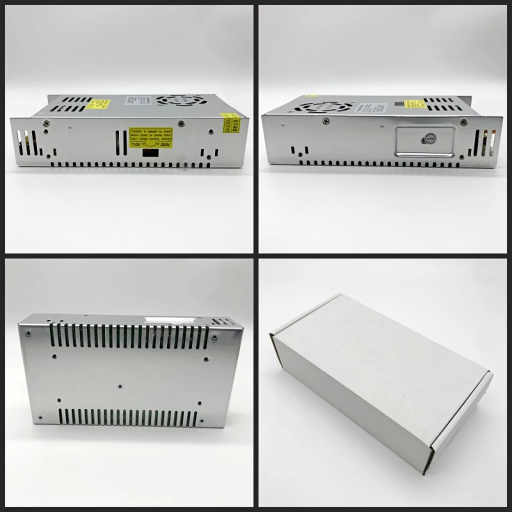 مفتاح إمداد الطاقة العملي ينظم تيار مستمر تحويل شاشة ديجيتال فضية HJS-480-0-24 مصدر طاقة 20A 480 واط #2