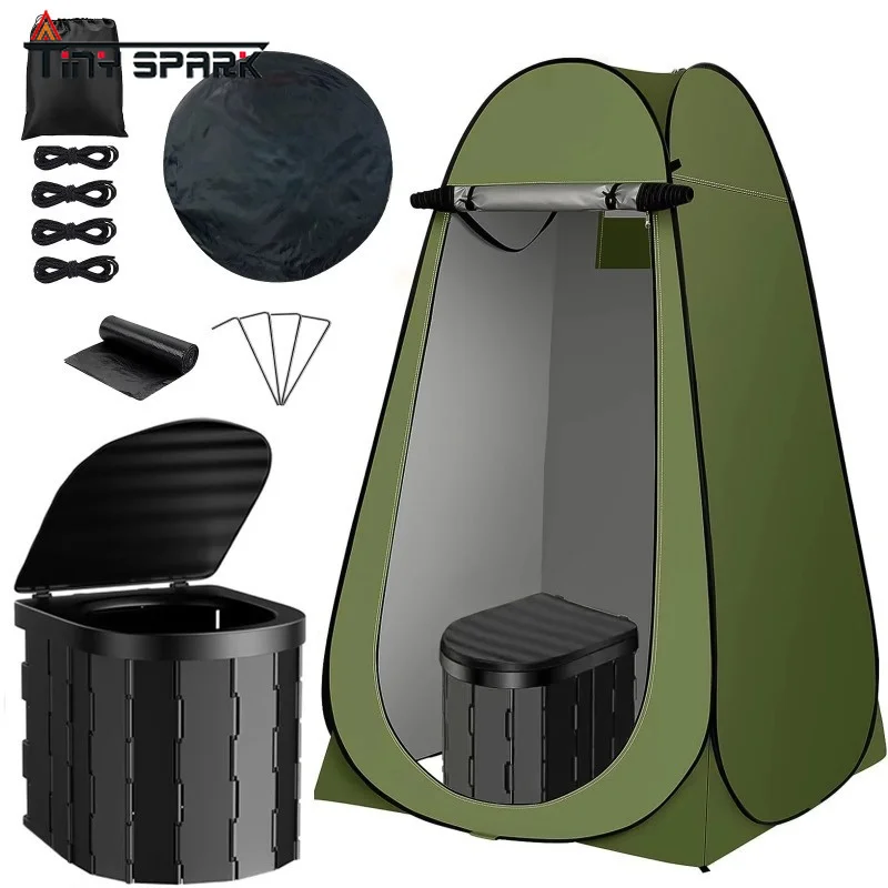Custom Portable Lightweight Outdoor Summer Bath Tent Camping Toilet Change Clothes Shower Warm Fishing Shed