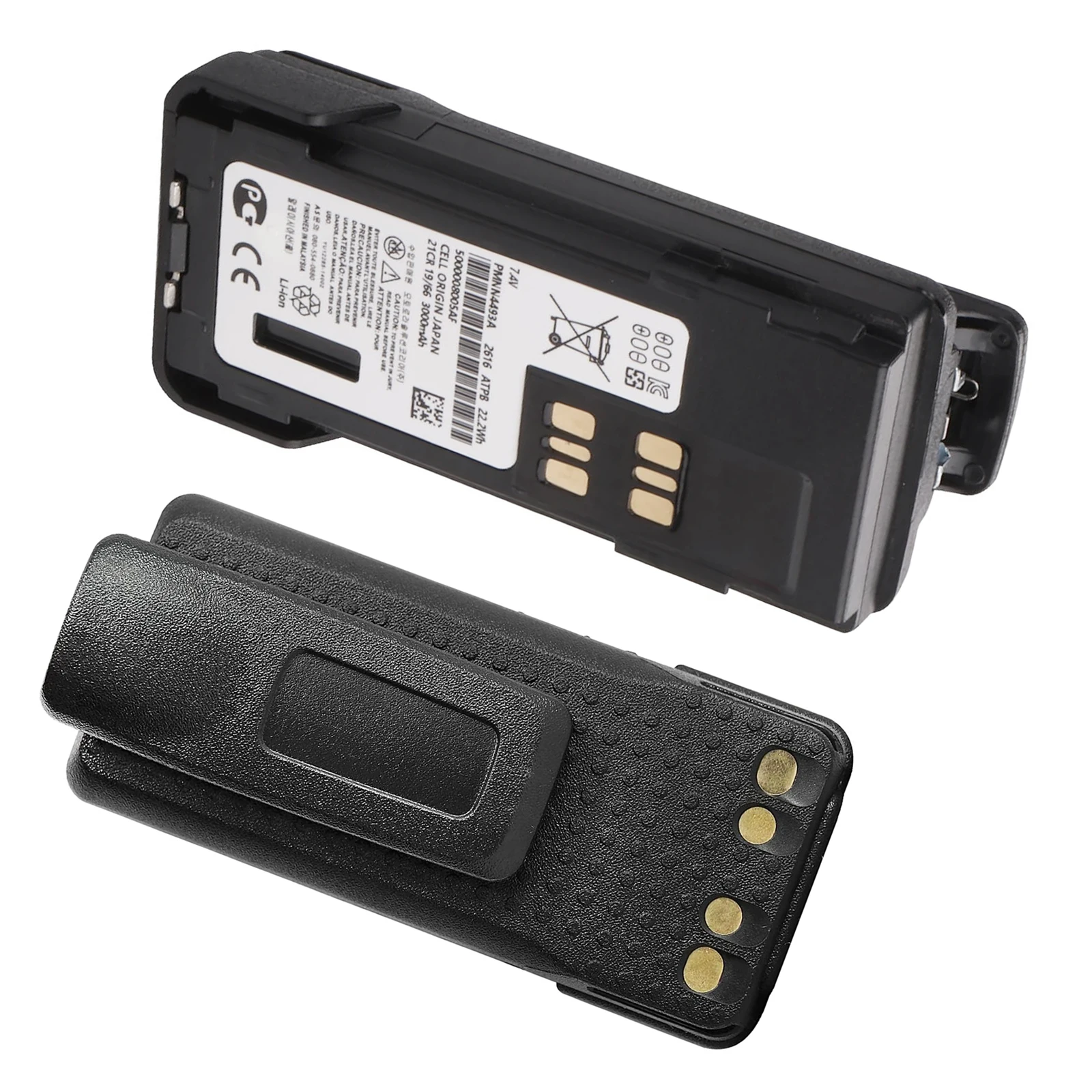 7.4V 3000mAh PMNN4491 PMNN4493A PMNN4409 Battery for Motorola dp4801e dp4400e dgp8550e XPR7550e XPR7350e Walkie-talkie