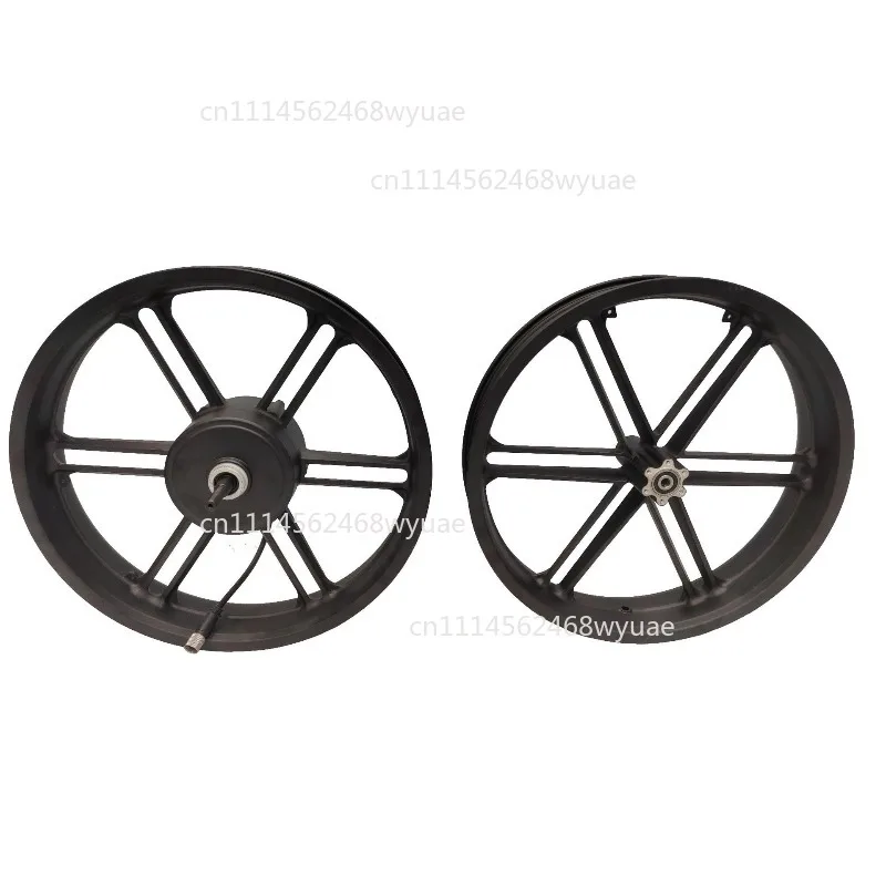 20 Inch Magnesium Alloy Integrated Wheel Hub Motor For Snow Electric Vehicle Scooter High Performance
