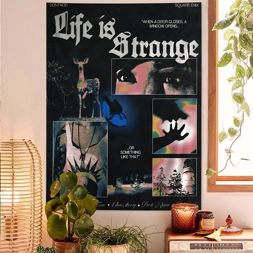 Life is Strange 2 Printed Large Wall Tapestry Hanging Tarot Hippie Wall Rugs Dorm Home Decor