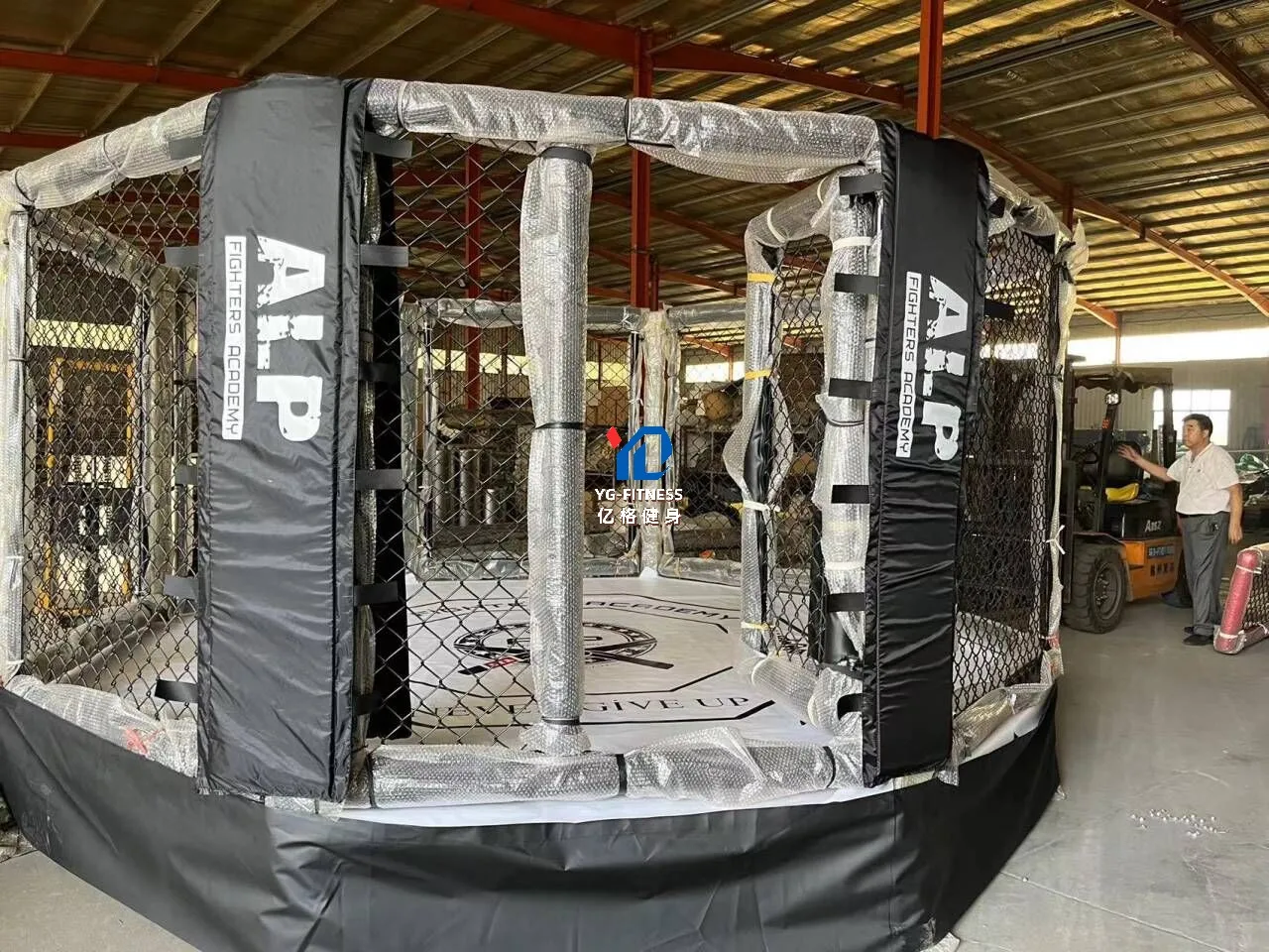 -MMA05 Professional Mma Cage Octagon High Quality Octogone Cage With Bottom Platform Support Customization