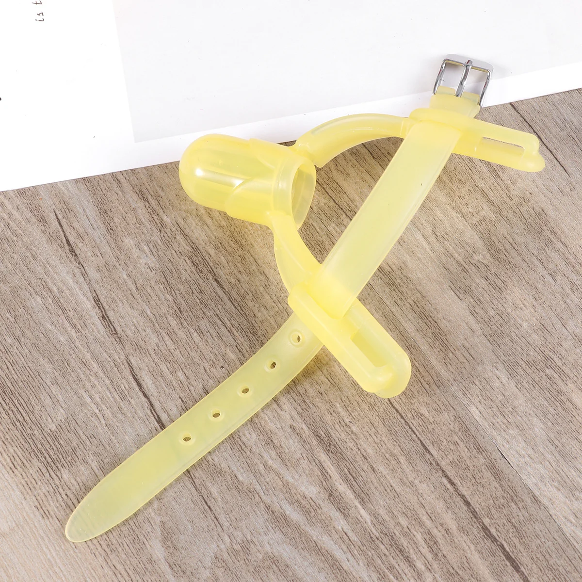 

Baby Finger Protector Anti-Bite Thumb Forefinger Cover Teether for Kids Infant Babies Light Yellow Safe Silicone