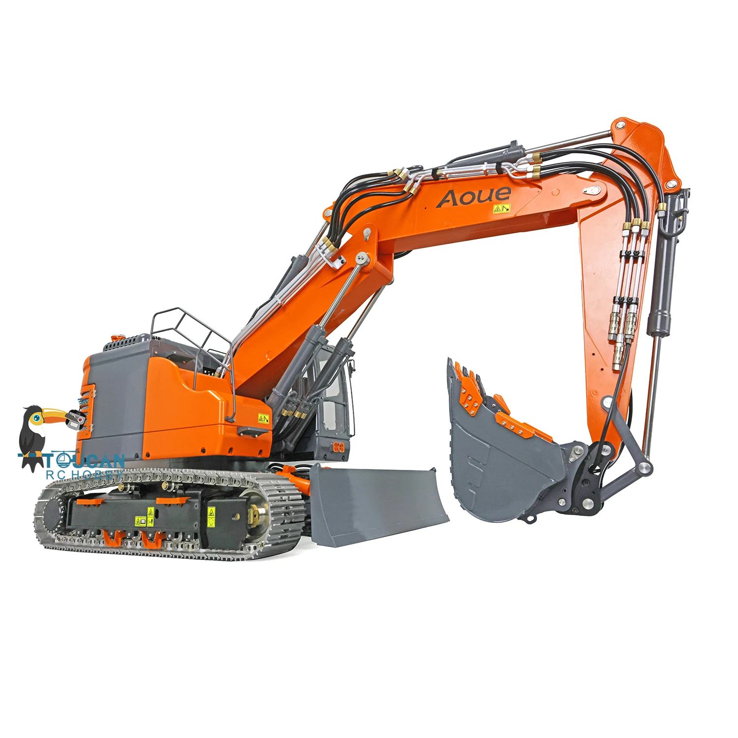 In Stock LESU 1/14 ET26L Hydraulic RC Excavator Metal Construction Digger PL18EV Remote Controller Shovel Trucks Toy THZH1268