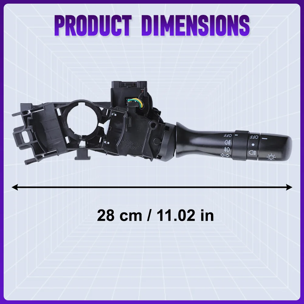 841400P011، 84140-0P011 12 دبابيس بدوره إشارة المصباح مفتاح الإضاءة مزيج لتويوتا RAV4 كورولا 2007-2013 #3