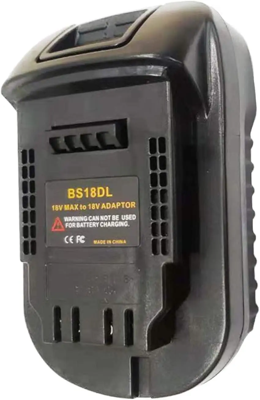 

Adaptor for bosch 18V li-ion battery convert for Dewalt 20V tool use DCB204 DCB205