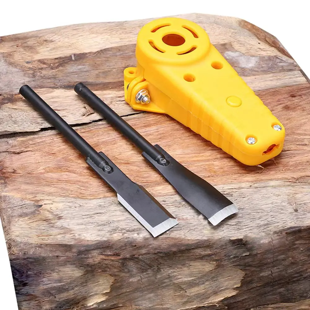 M10 Adapter Set Electric Chisel Tool Wood Carving Powerful Chisel Angle Grinder Adapter Turn Into Power Chisel Woodworking Tool