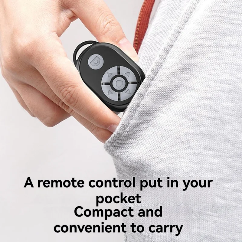 【Exclusive!】Compact Wireless Bluetooth Remote Control For Mobile Phone For Selfies Camera Shutter Controller