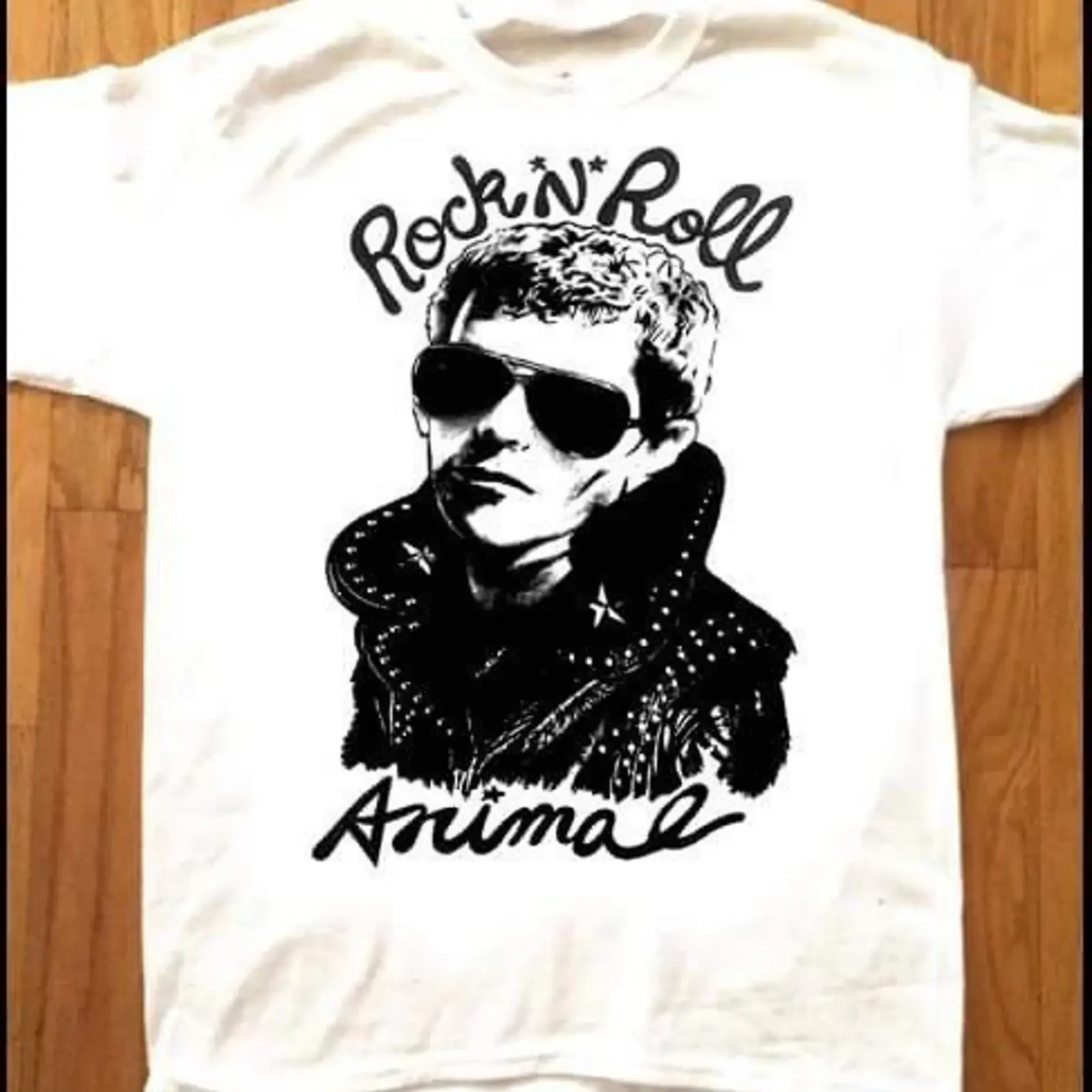 Camiseta LOU REED Rock N Roll Animal de Adam Turkel Velvet Underground PUNK Glam New York Pop Art Edición Limitada vintage Unisex