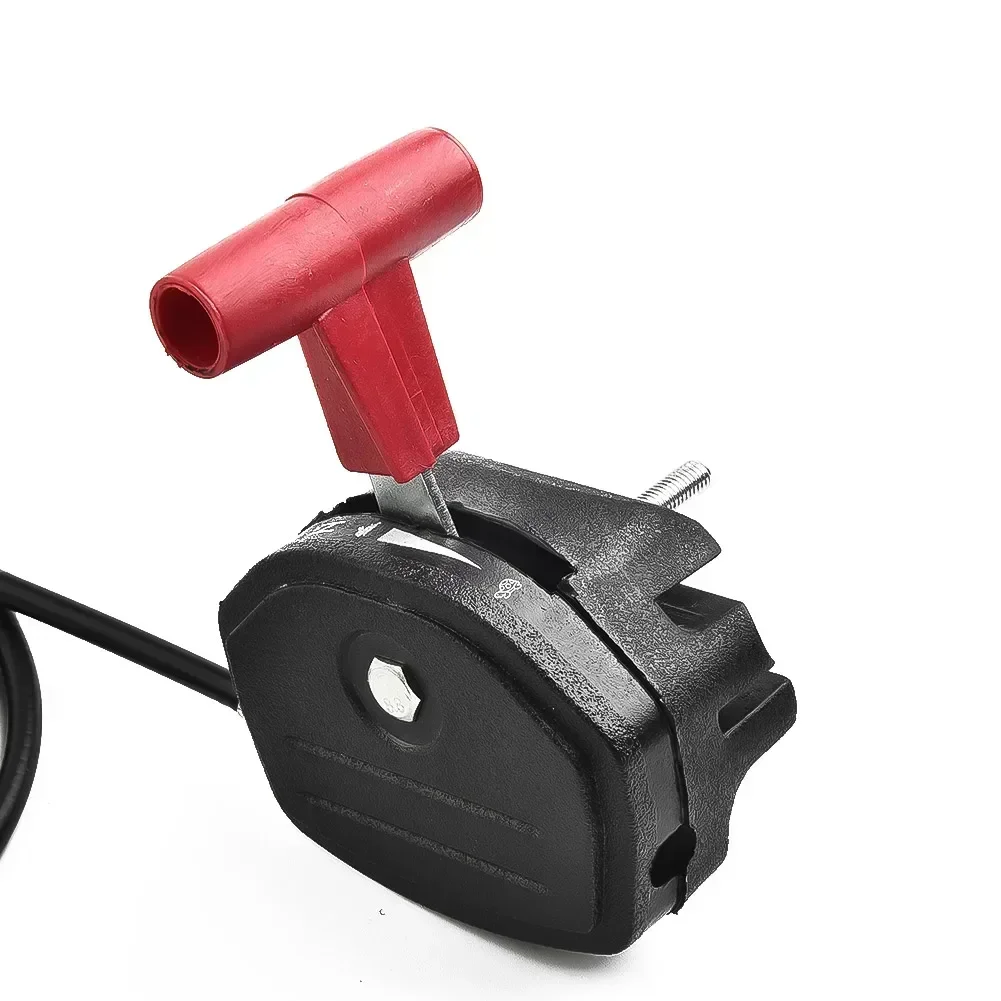 

Lawnmower Throttle Cable and Choke Lever Accessories 142cm Length Made from Alloy and Plastic for Long Lasting Use