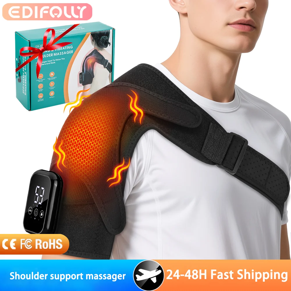 

Электрический подогрев, массажный бандаж для плеч, пояс, термогибратор, массаж плеч, релаксационная поддерживающая подушка для правого и левого плеча