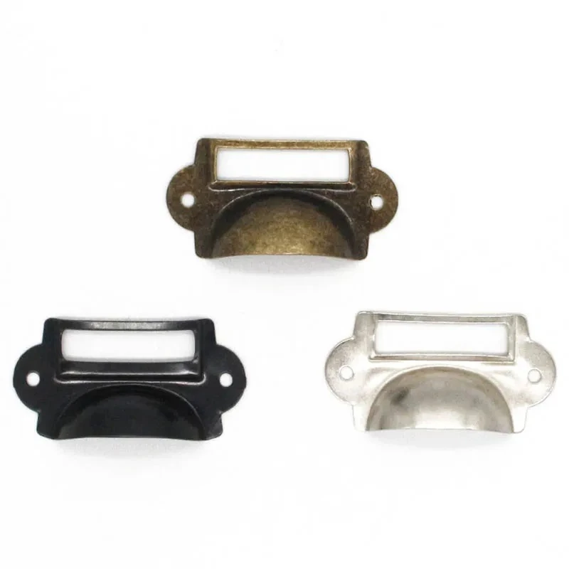 3 handle antique drawer handle label rack handle cabinet box furniture hardware