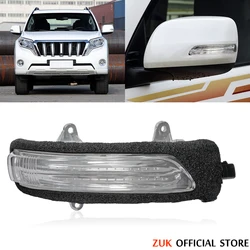ZUK Outer Rearview Side Mirror LED Turn Signal Flasher Light Lamp For TOYOTA LAND CRUISER 2012-2018 LAND CRUISER PRADO 2009-2018