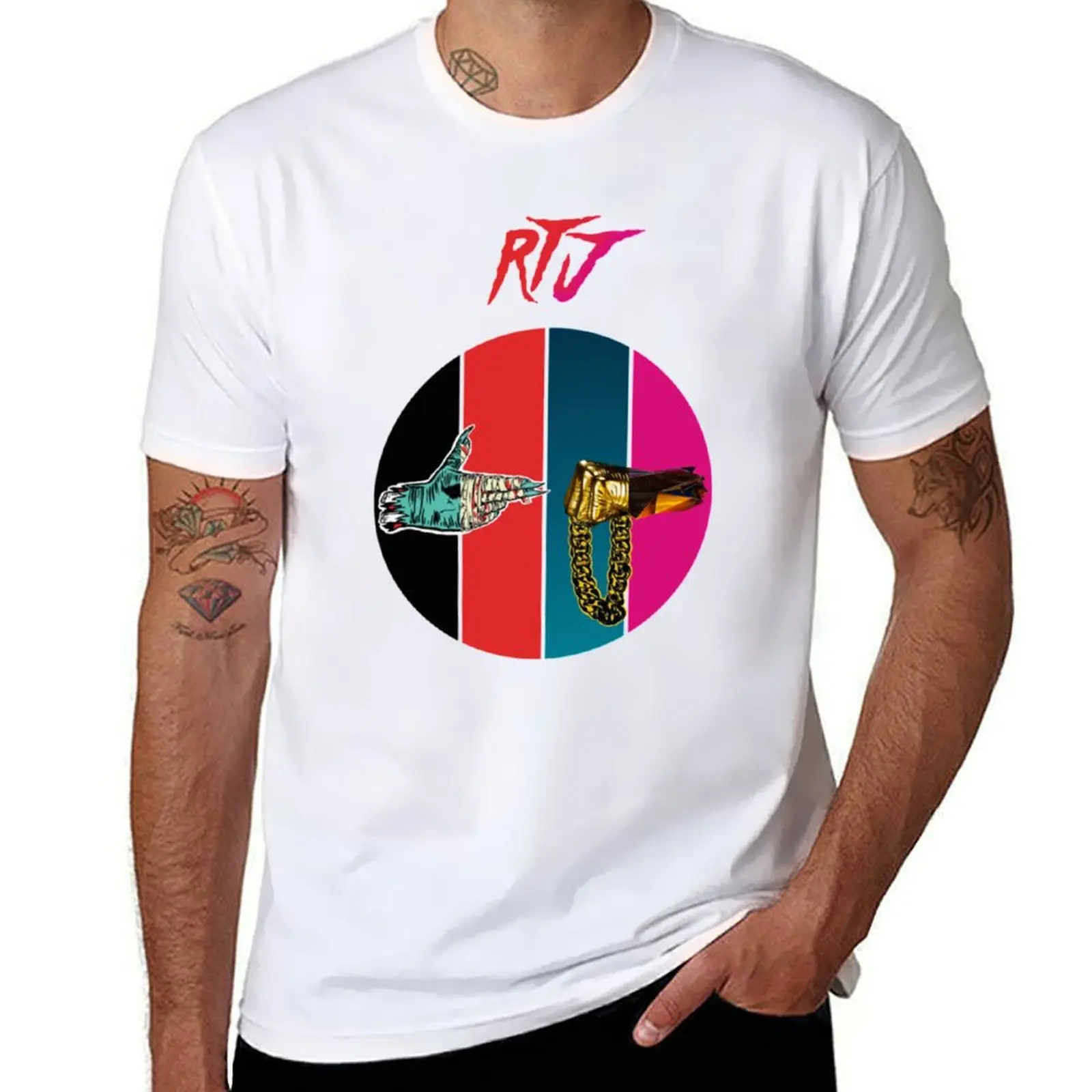 

Run The Jewels T-Shirt black cotton t-shirt plain for man package man t shirts for men T-Shirt