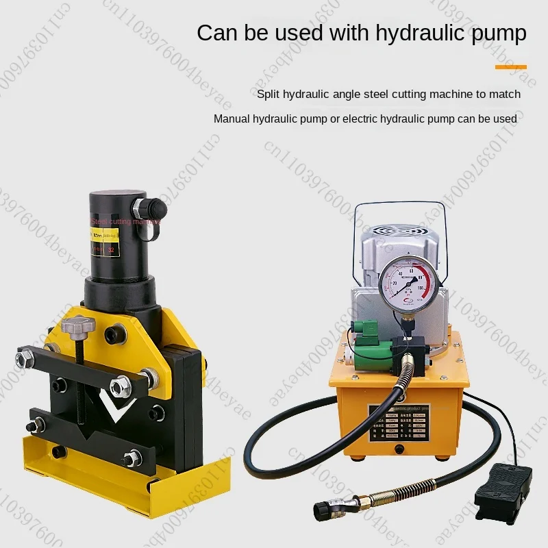 أداة قطع الصلب ذات الزاوية الهيدروليكية CAC-75 مع تعبئة الكرتون #3