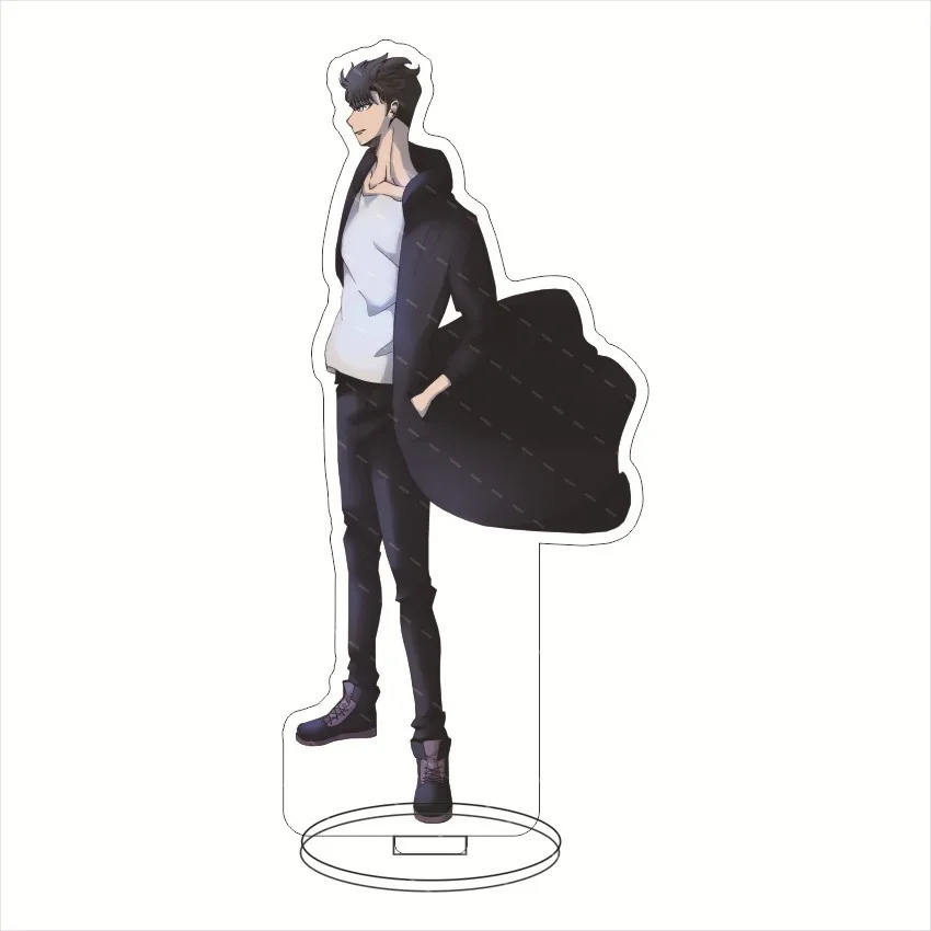 Anime Solo Leveling Acrylic Stand Model Cosplay Characters Ornament Accessories Goods Collection Toys  Gifts 15CM