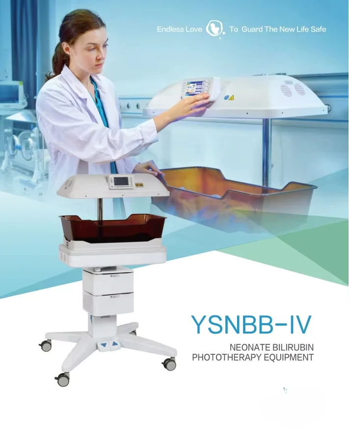 YSNBB-IV Ysenmed Baby phototherapy device Jaundice LED light phototherapy radiation neonate bilirubin phototherapy unit price