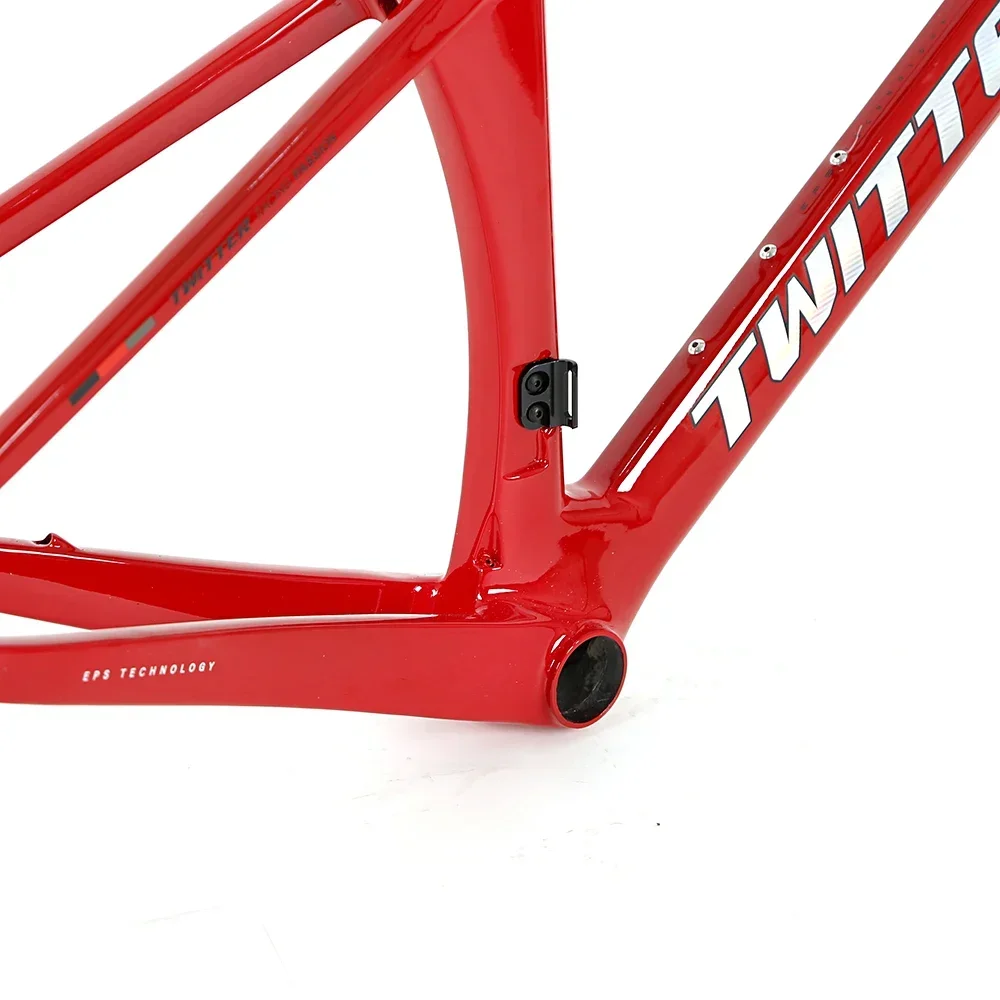 TWITTER 700C Carbon Road Bike Frame T900 C/V Brake Carbon Fibre Racing Bicycle Frameset with EPS Technology