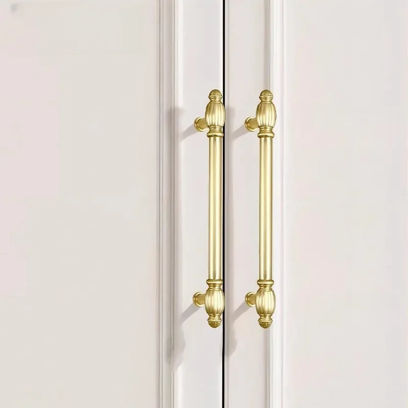 yesBright Chrome/Gold Pumpkin Drawer Knobs Cabinet Handles Wardrobe Pulls Zinc Alloy Kitchen Accessories Nordic Furniture Handle