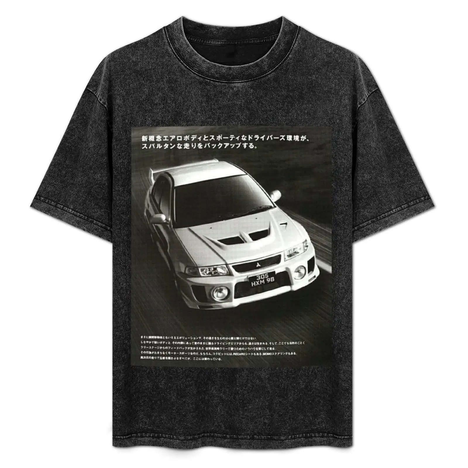

Lancer Evo V T-Shirt Soft Anti-Shrink Cotton Tee