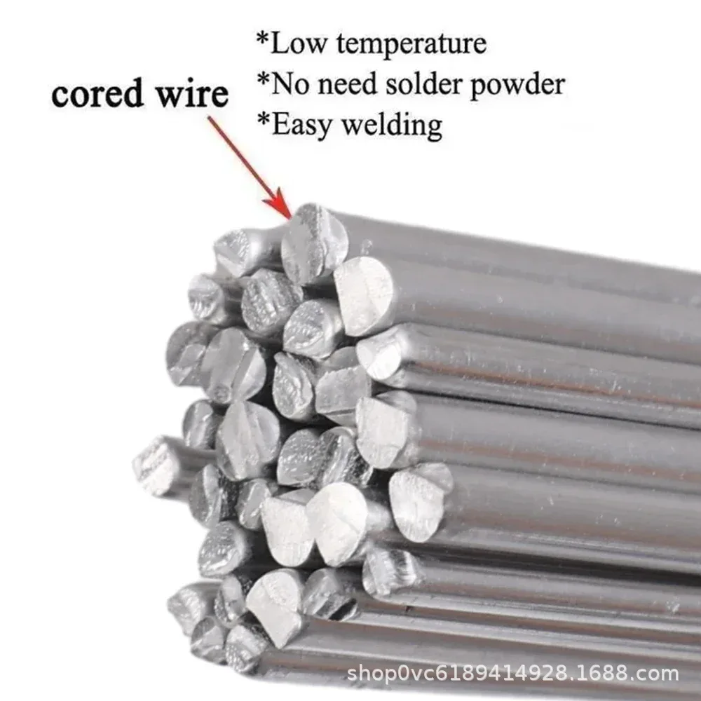 5-30Pcs No Need Solder Powder Aluminum Welding Rod Brazing Low Temperature Aluminum Tin Solder wire Soldering Rod Tool Kit