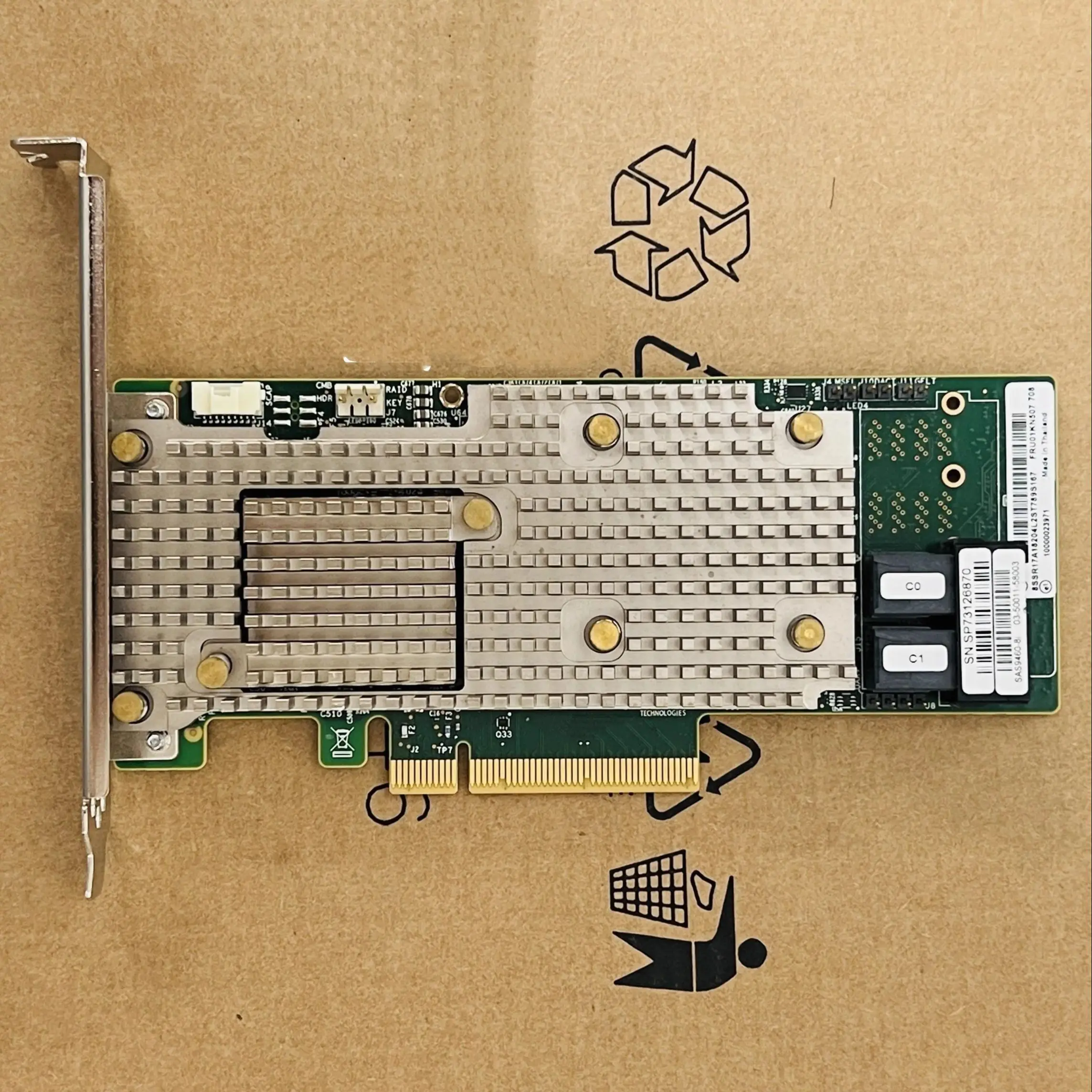

930-8i 2GB 12Gbps SATA SAS RAID Controller=9460-8i
