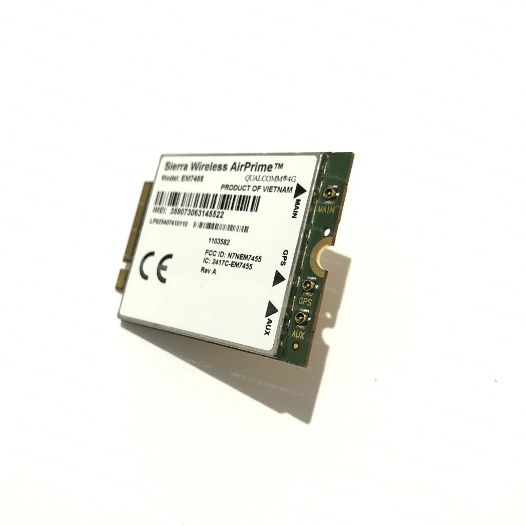 LTE 4G Modules Sierra Wireless Cat6 Module EM7455 for Americas EMEA