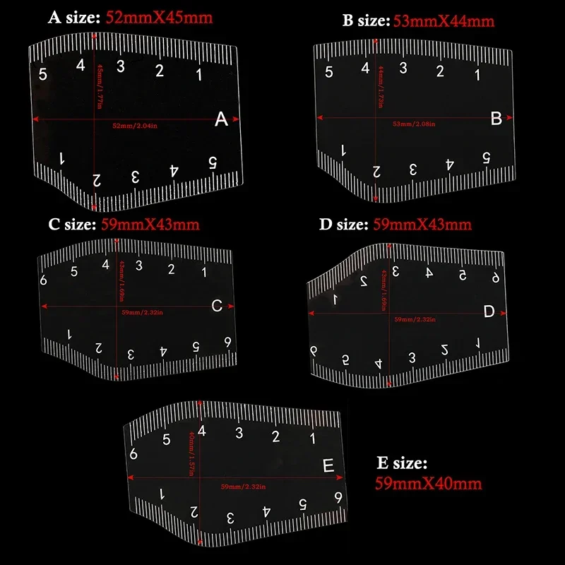 Augenbrauen Tattoo Make-Up Werkzeuge Für Anfänger Schnelle Augenbraue Design Augenbraue Hilfs Lineal Positionierung Lineal Tattoo Zubehör