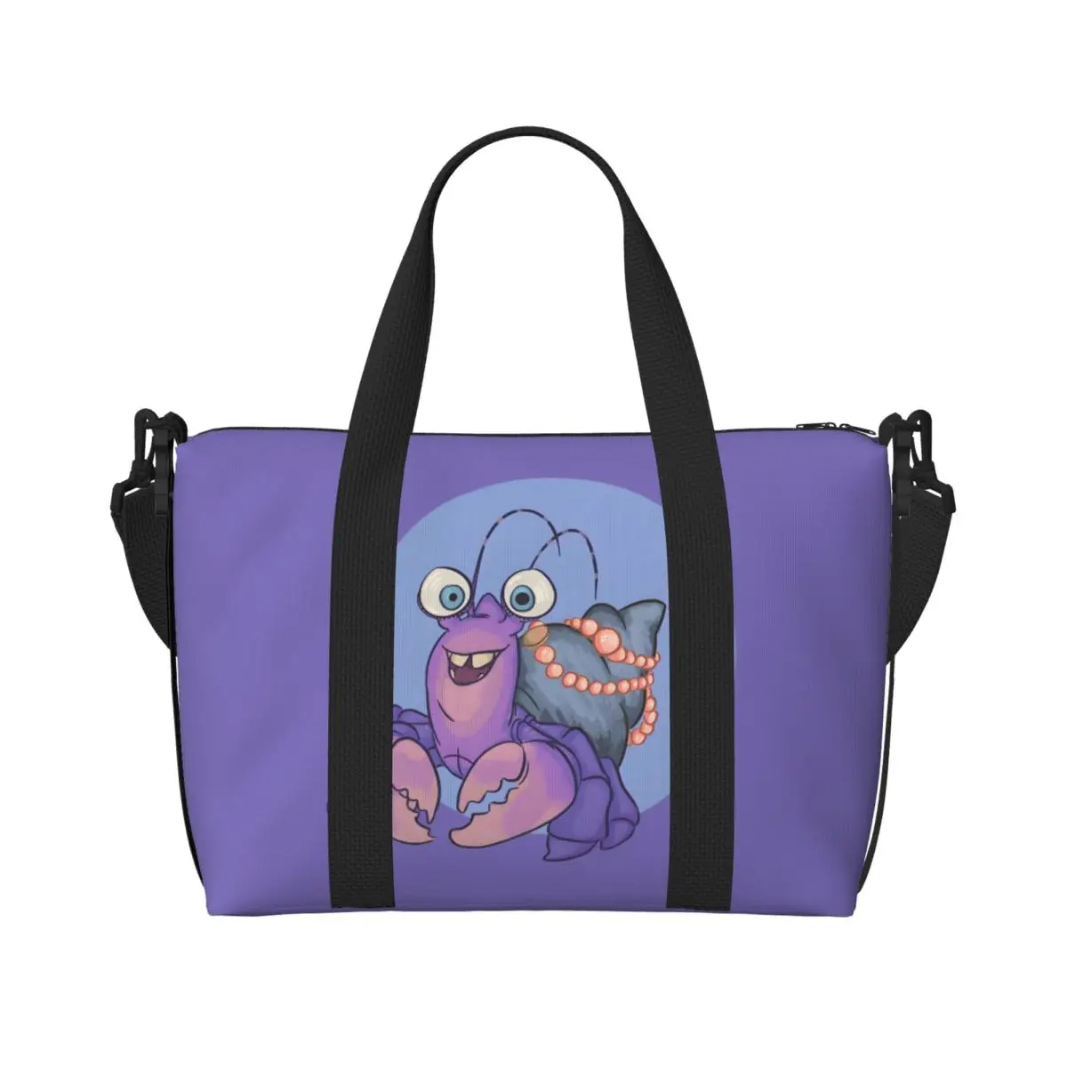 

Большая пляжная сумка с изображением Моаны для женщин, вместительная сумка для спортзала, путешествий и покупок