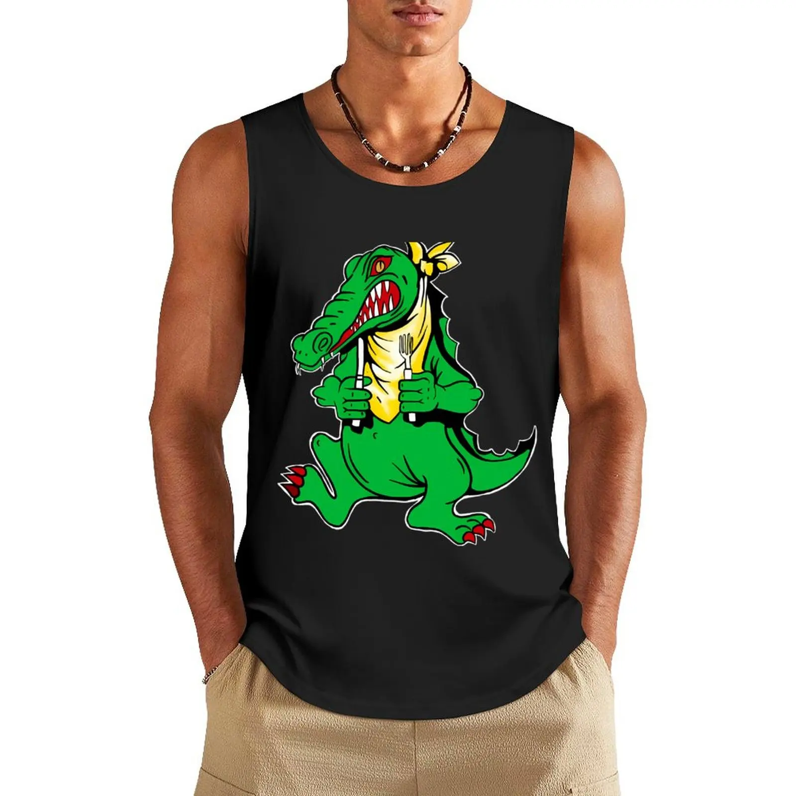 

Jerrys Alligator Tank Top summer vest men fashion 2025 man Men's gym clothing