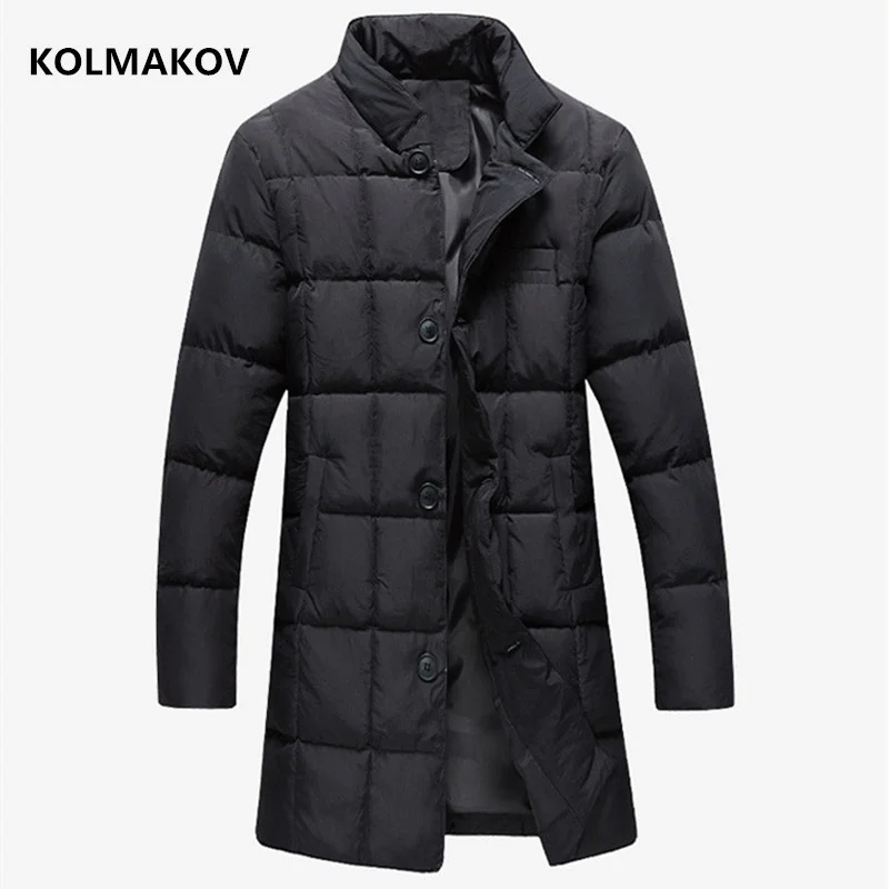 2024 New winter men\'s coats mens thicken Parka Jacket 100% cotton overcoat thermal Parkas plus size S-5XL warm outwear male