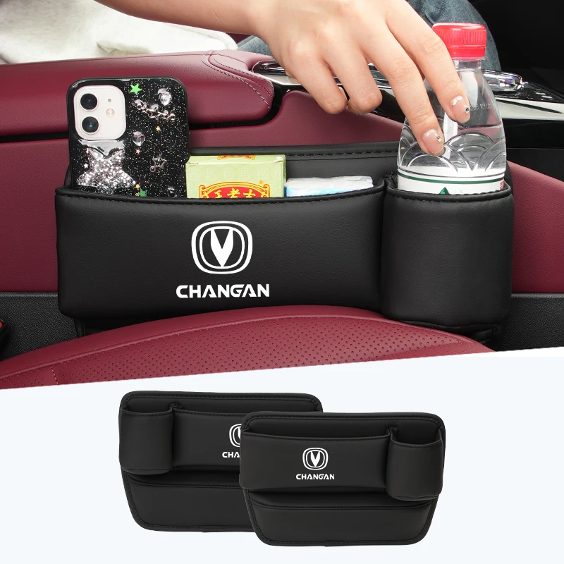Car Seat Gap Organizer Storage Box Cup Phone Holder Interior Accessories For Changan CS75 CS35 CS55 Plus CS15 CS85 CS95 CX70