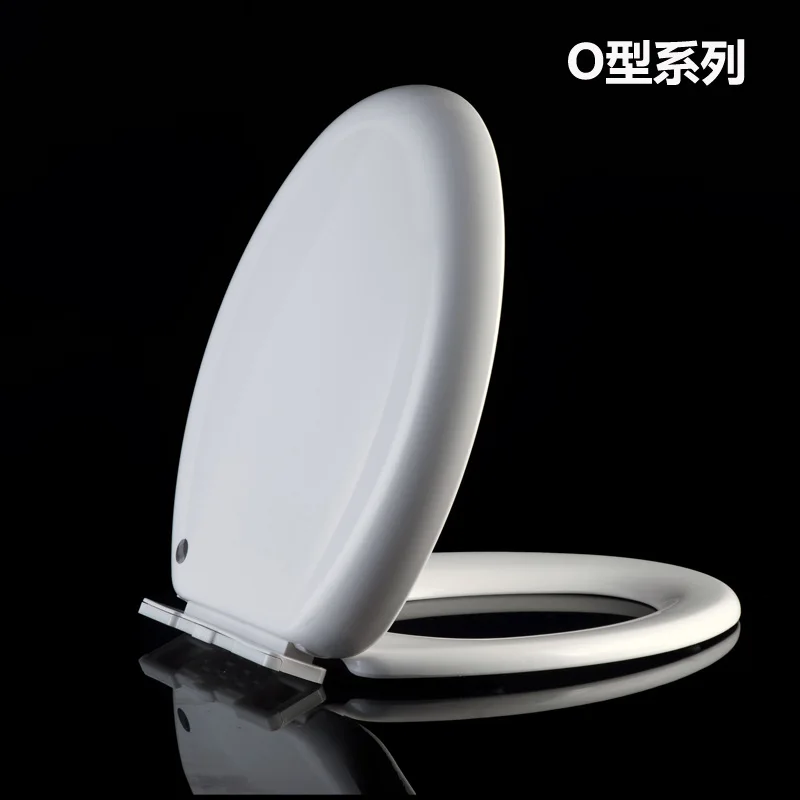 

Toilet cover universal household thickened old-fashioned toilet seat O-ring accessory P slow lowering toilet seat cover