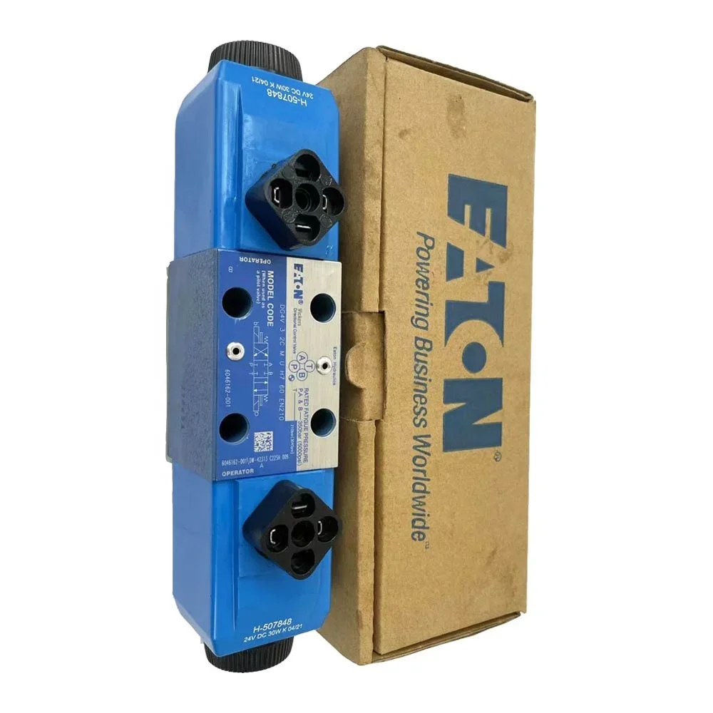 Eaton Valve DG4V-3-60 Series Hydraulic Solenoid Operated Directional Valve DG4V-03-2C-M-U-H7-60-EN210