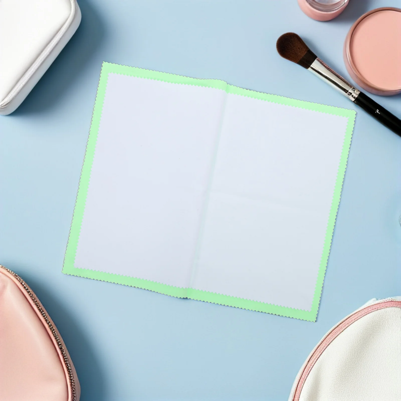 

2pcs Jewelry Cleaning Cloth 25X15Cm 4-Layer Suede Microfiber Polishing Cloth For Silver Gold Watch Jewelry Reusable Tarnish