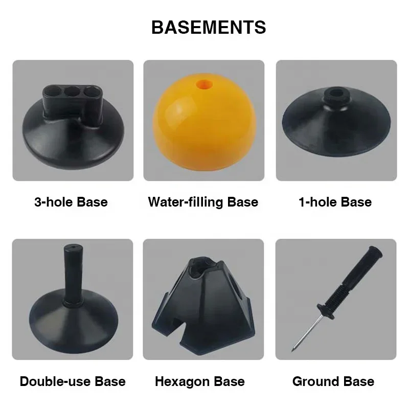 

Многофункциональные футбольные тренировочные палки для использования в помещении и на открытом воздухе, маркер ловкости, футбольное тренировочное оборудование