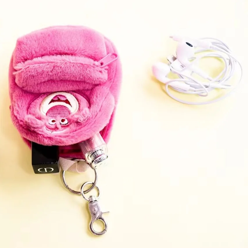 Kawaii anime hobby lotso alienígena buzz lightyear dos desenhos animados mini moeda carteira saco de armazenamento chave presente aniversário