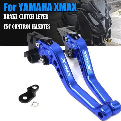 For Yamaha XMAX 300/250/125/400 2023-Present Parking Brake Lever Ajustable Brake Clutch short Lever with Parking Lock Stopper