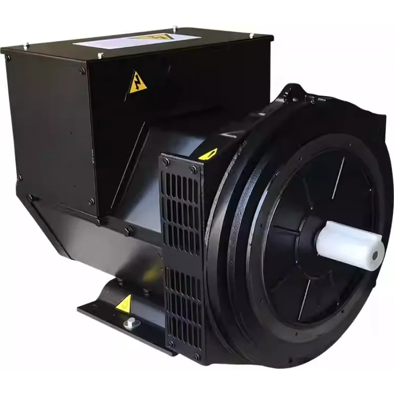 

Brushless 8KW 10 20 30 50 100KW Diesel Generator Single Bearing Alternator Pure Copper Stator Three Phase 380V Industrial Use