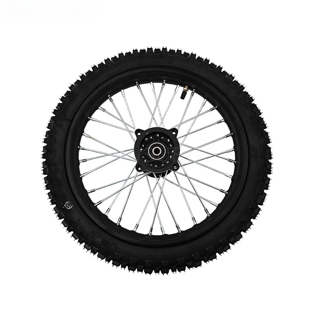 For YOZMA IN 10 Off-Road Motorcycle 12 Inch 14 Inch Tire Assembly Heybike Villain Wheel Set