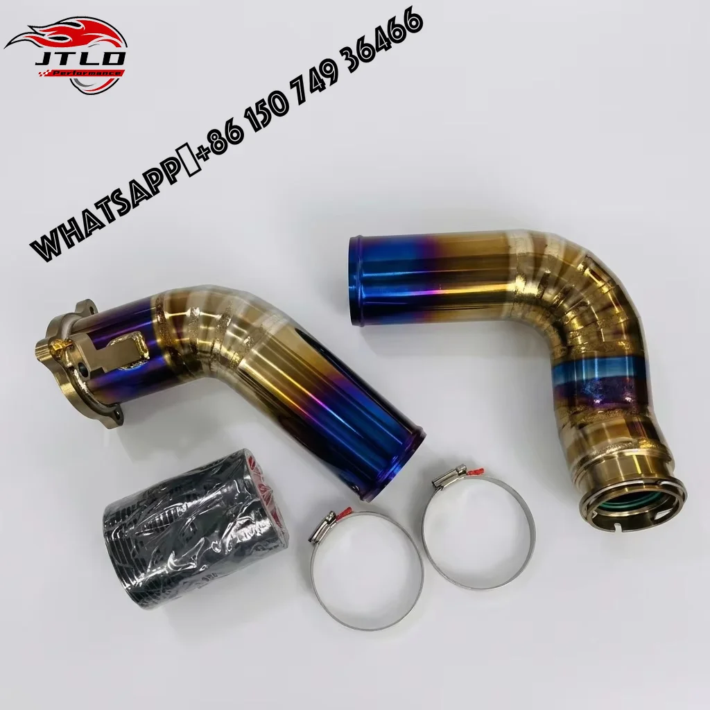 Titanium Charge Pipe Set for BMW B48 Engine 2.0T Turbo 320i 330i 430i G20 G22 F30 F32 High Flow Performance Upgrade