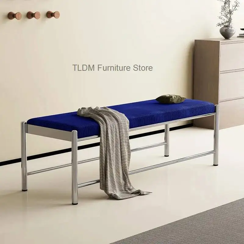 Minimalist Shoe Changing Stools Home Shoe Stool Modern Bedroom End Stools Living Room Sofa Stool Long Stools
